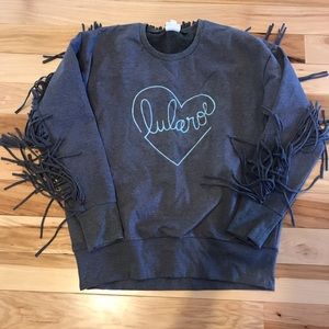 Lularoe Fringe Sweatshirt